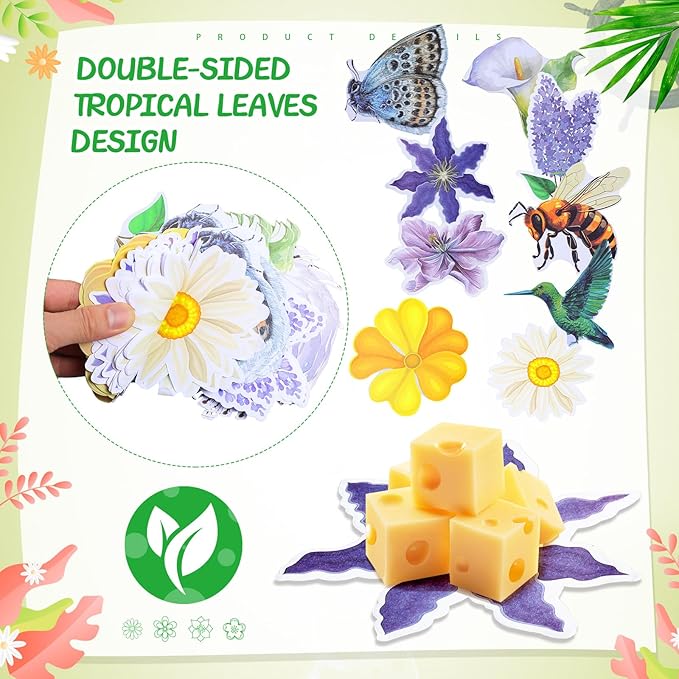 180 Pcs Parchment Paper for Cheese, 8.66 Inch Spring Artificial Parchment Charcuterie Boards Cheese Paper for Food Serving Spring Party Table Decoration