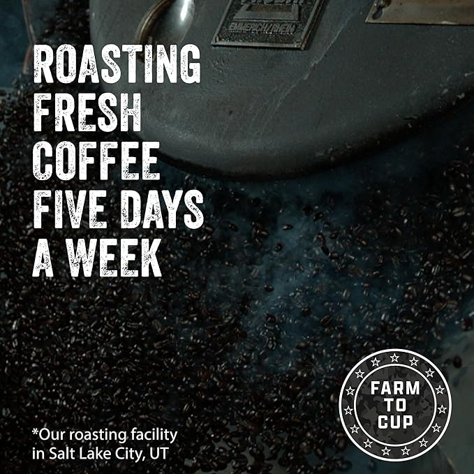Black Rifle Coffee Company Ground Coffee Medium Roast - Roasted Blend Made from Pure Arabica Beans - Colombian & Brazilian Beans - Veteran Founded & American Made (Just Decaf, 12oz Bag)