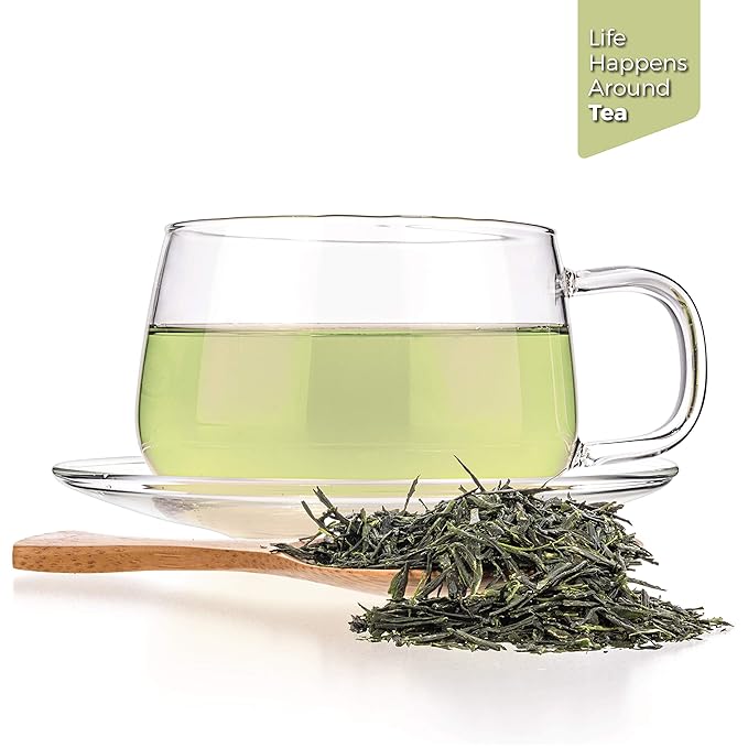 Tealyra - Hibi Uji Gyokuro - Luxury Japanese Green Loose Leaf Tea - Rich Umami - High Antioxidants - Premium Tea - Medium Caffeine - 224g (8-ounce)