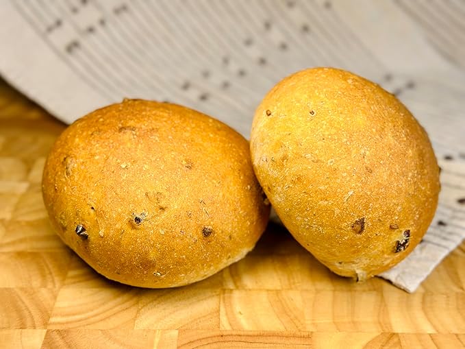 Molibake Italian Focaccia Bread Mix ??Pack of 2 ??Premium Artisan Italian Bread Mix for Bread Machine and Oven ??15 oz ??All-Natural Gourmet Mediterranean Blend with Bell Pepper, Tomato, Onion, Garlic & Herbs ??Easy Homemade Baking