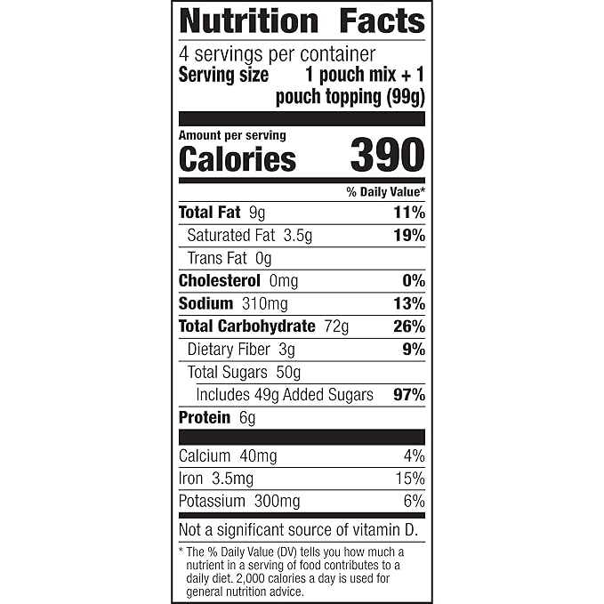 Betty Crocker Mug Treats Hot Fudge Brownie Mix with Fudge Topping, 4 Servings, 13.9 oz. (Pack of 6)
