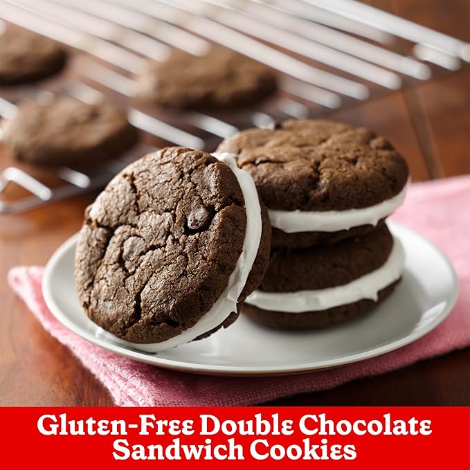 Betty Crocker Double Chocolate Chunk Cookies, Cookie Baking Mix, 17.5 oz (Pack of 12)