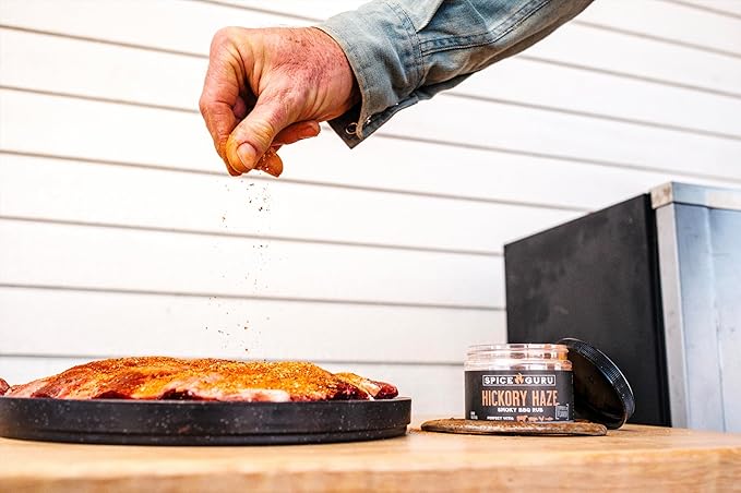 Spice Guru Hickory Haze BBQ Rub - Gifts for Men Who Cook, Gifts for Dad, Men Gifts, Dad Birthday Gift - Spices and Seasonings Sets - Steak Seasoning - Seasoning for Cooking and Grilling