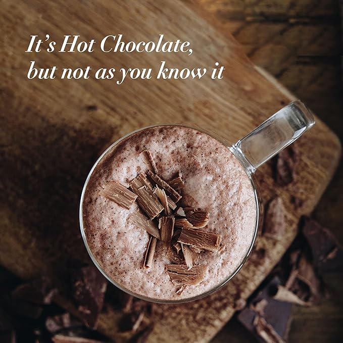 Whittard of Chelsea - Salted Caramel Flavor Hot Chocolate - Milk Chocolate Mix, Vegetarian, Vegan Friendly, Baking Cocoa (350g, 1ct)