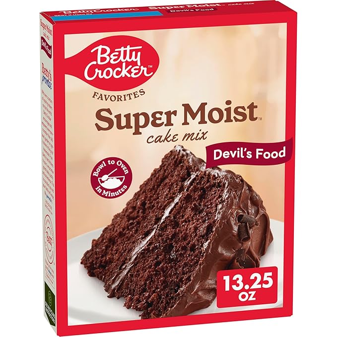 Betty Crocker Favorites Super Moist Devil???Food Cake Mix, 13.25 oz