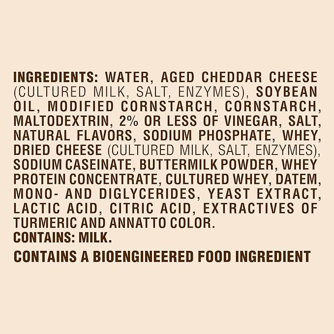 Chef-mate White Cheddar Cheese Sauce and Queso, Canned Food for Mac and Cheese, 6 lb 10 oz (Pack of 1)