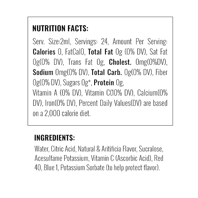 Hawaiian Punch, Fruit Juicy Red, Liquid Water Enhancer ??New, Better Taste! (4 Bottles, Makes 96 Flavored Water Drinks) ??Sugar Free, Zero Calorie