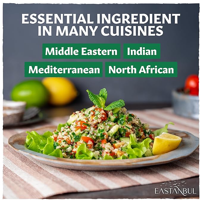 Eastanbul Dried Mint, 6.3oz, Dried Mint for Cooking, Peppermint Leaves, Perfect for Tea Loose Leaf, Peppermint Herb Seasoning,%100 Natural, Non-GMO, Turkish Spice