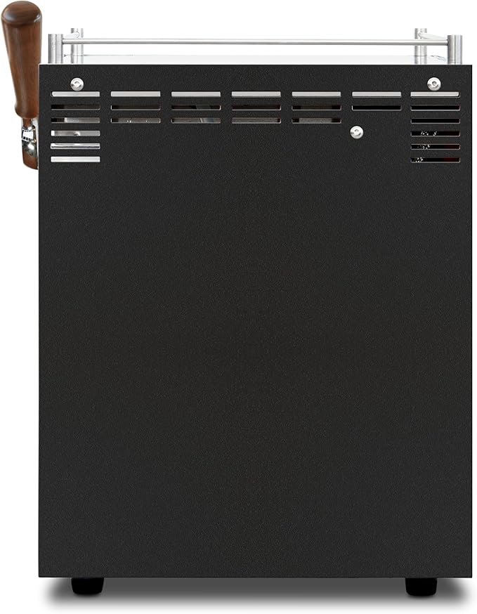 Ascaso Steel DUO PLUS Espresso Machine | PID | Programmable | Volumetric Controller | Dual Thermoblock | 120V | (Black)