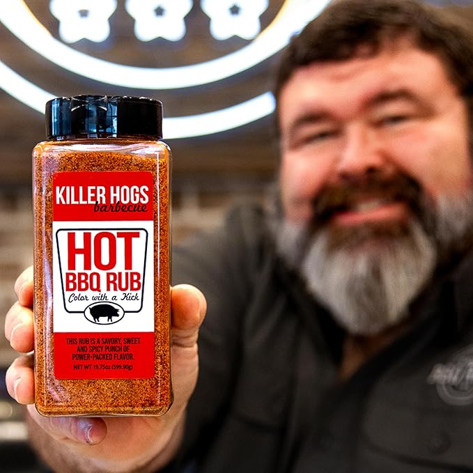 Killer Hogs HOT BBQ Rub | 19.8 oz