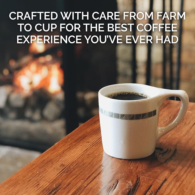 Stone Creek Coffee Dark Roast Ground Coffee ??12 Ounce (Pack of 1) ??Smooth and Chocolatey Fresh Roasted Coffee Beans with Rich and Fruity Tasting Notes, 3 Volcanoes Dark Guatemala