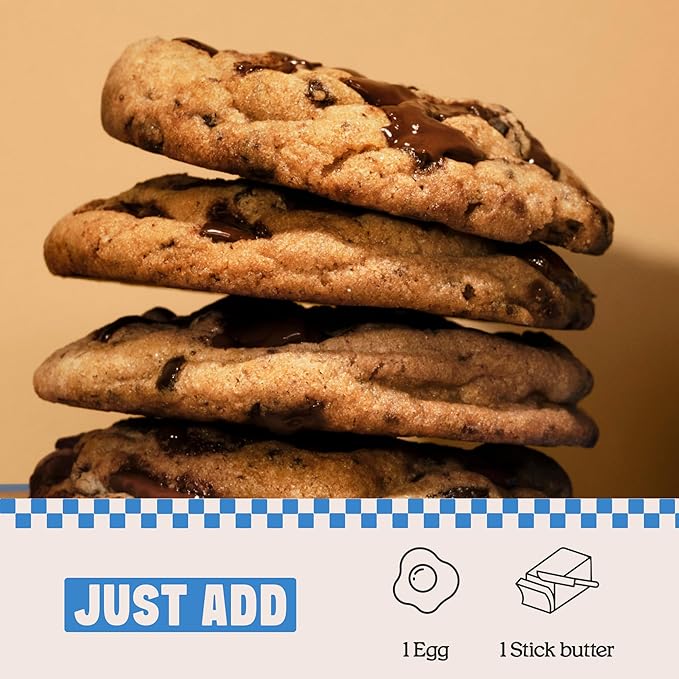 Cravings Family Baking Bundle by Chrissy Teigen ??Banana Bread, Mochi Pancake & Waffle, and Chocolate Chip Cookie Mix ??3-Pack Variety Baking Mix Set