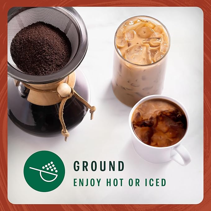 Starbucks Ground Coffee, Medium Roast Coffee, Fall Blend, 100% Arabica, Limited Edition, 1 Bag (17 Oz)