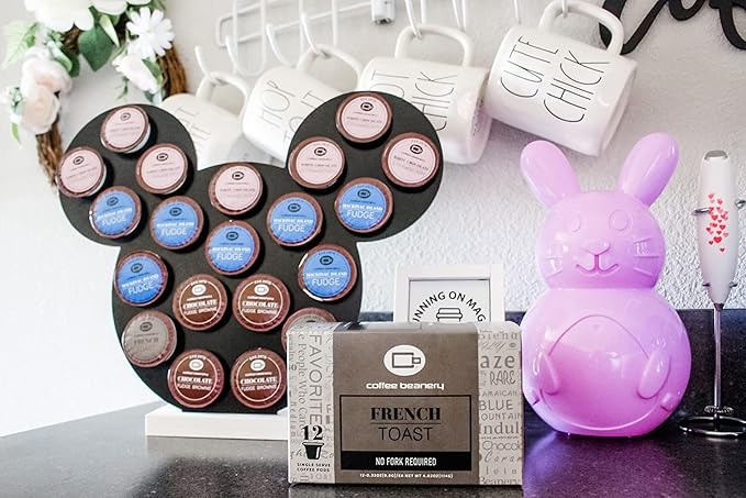 French Toast Coffee Pods by Coffee Beanery | 12ct Medium Roast Arbica Coffeee