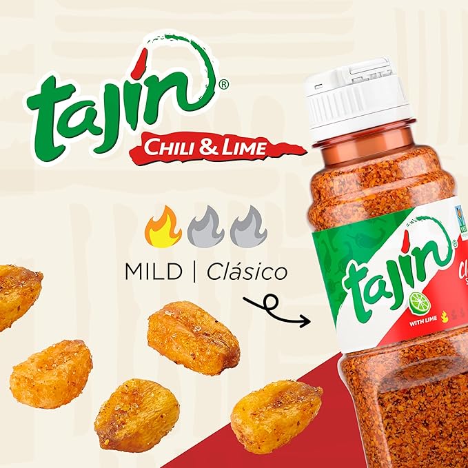 Snak Club Tajin Toasted Corn, Roasted Corn Nuggets with Chili and Lime Seasoning, Mild, Non-GMO, Gluten-Free, Kosher Snack, No Artificial Colors or Flavors, Low Cholesterol, 26 oz Resealable Bag