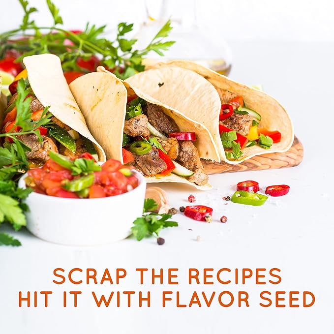 Flavor Seed Organic Fajita Seasoning, Did Someone Say Chipotle (Resealable Pouch)
