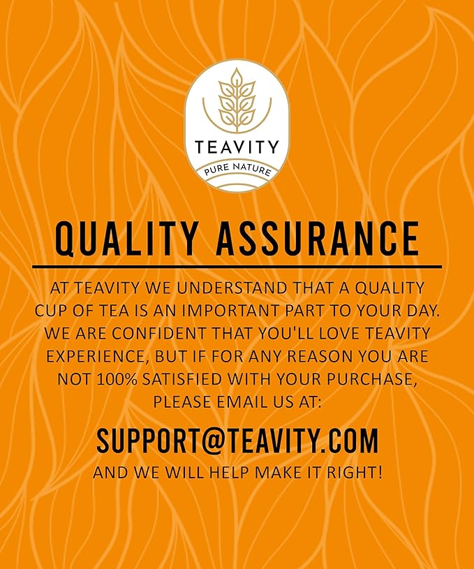 Organic Chamomile Tea Pods for Keurig - Decaf Tea Pods - Pleasant Chamomile by Teavity (24 Tea Pods)