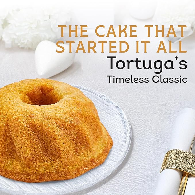 TORTUGA Provenance Rum Cake Variety Pack ??4 oz. - 6 Pack - The Perfect Premium Gourmet Gift for Stocking Stuffers, Gift Baskets, and Christmas Gifts - Great Mini Cakes for Delivery