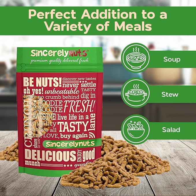 Sincerely Nuts Honey Sesame Sticks Snacks, 2lb - Kosher Certified - Crunchy Toasted Honey Sesame Seed Crackers for Trail Mix & Soup