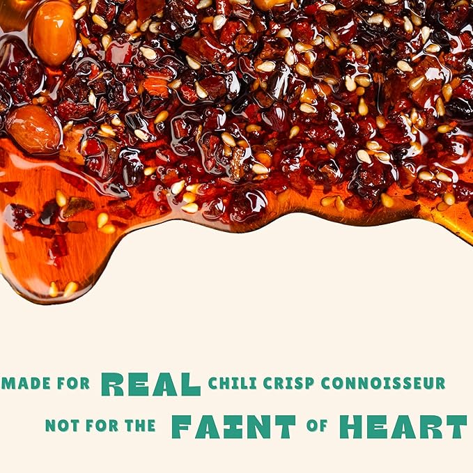 GUIZ Classic Guizhou Chili Crisp with Peanuts: Authentic Spice, Crunchy Delight, Bold Premium Guizhou Pepper Aroma, No Preservatives, Non-GMO, 8.11 oz (230g)