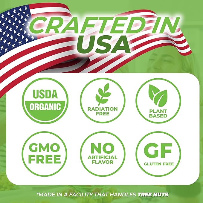 FreshJax Organic Ground Nutmeg Powder ??5.1 oz Bottle, Non-GMO, Gluten-Free, Keto, Paleo, No Preservatives ??Premium Spice for Baking, Lattes, Holiday Recipes & Desserts