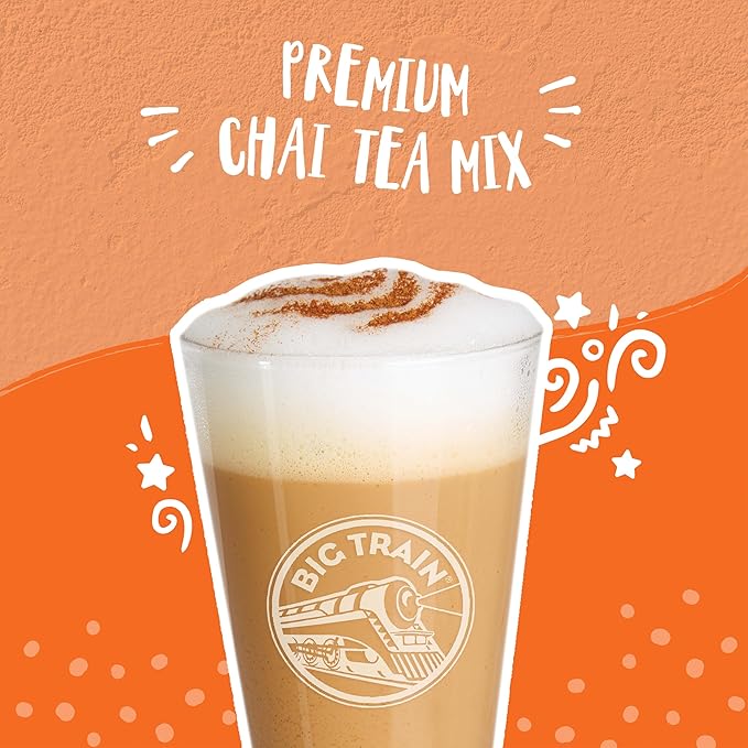 Big Train Decaf Spiced Chai Tea Latte Beverage Mix, 3.5 Pound (Pack of 1)