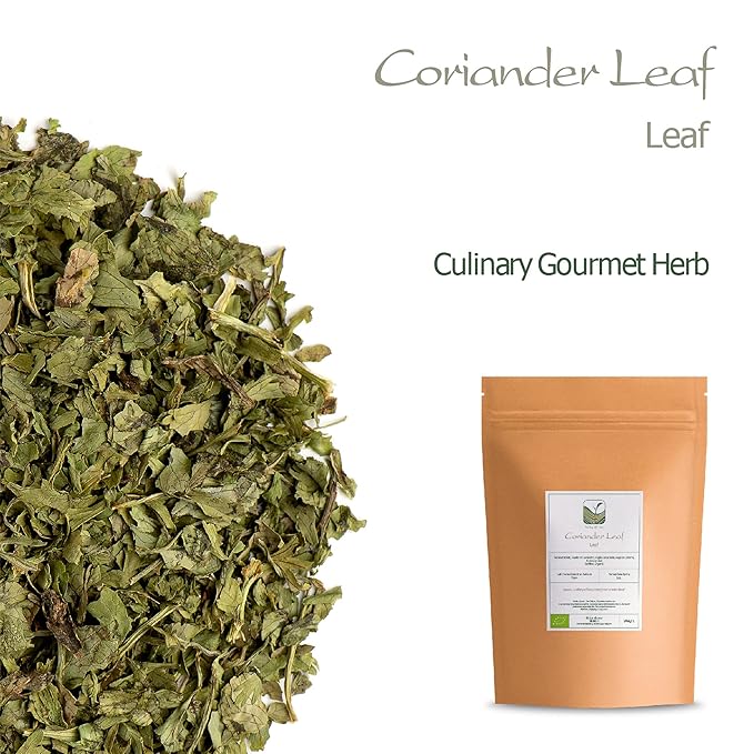 Coriander Leaves Dried Organic Quality - Dried Organic Cilantro Leaves Culantro Leaves Clinatro Celantro Corriander Leaf Cilantro Coriander Silantro Coriande Dried Leaf Corriander Colantro