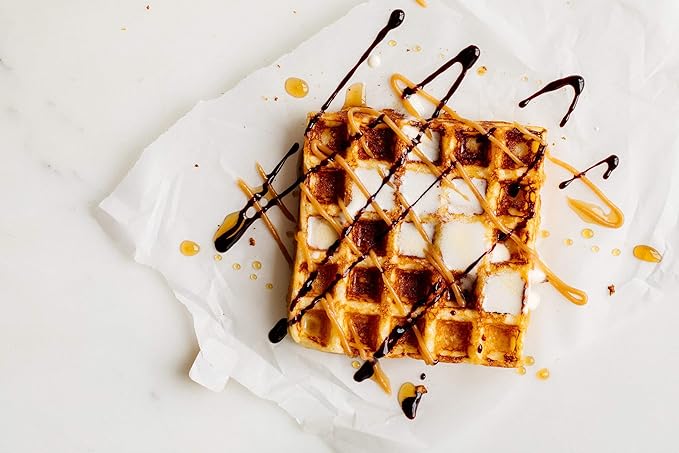 Heavenly Waffles짰 Mix, Chocolate Espresso, 11g Protein, Yogurt Based, Healthy and Nutritiously Balanced, Superior Tasting Waffles and Pancakes, 13.5 oz Pouch