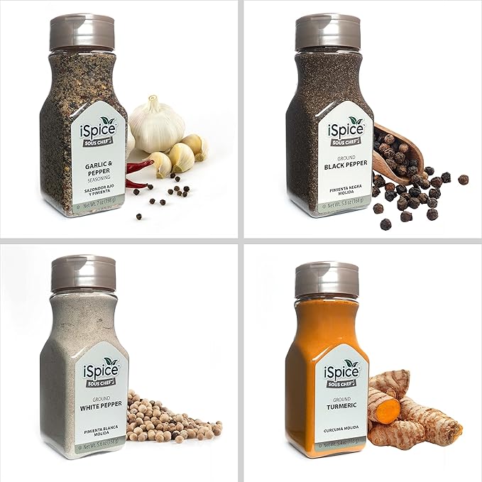 iSpice Spices and Seasonings Sets Starter Kitchen Set for Cooking - Spices Variety Pack Herb, & Seasoning |Gifts Home Basic Spice Set | 24 Pack Starter Spice Gift Set | Fiona