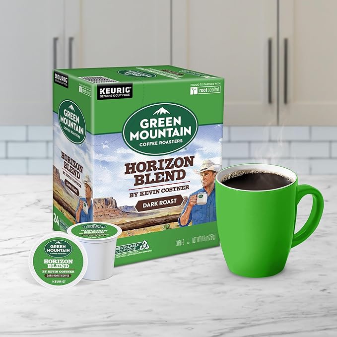 Green Mountain Coffee Roasters® Horizon Blend Coffee by Kevin Costner, Single Serve Keurig® K-Cup® Pod, 96 Count