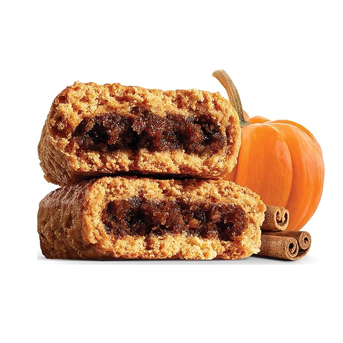 Nature's Bakery Whole Wheat Pumpkin Spice Fig Bars, 2 oz Snack Bars (36 Ct), Plant-Based, Vegan, Non-GMO