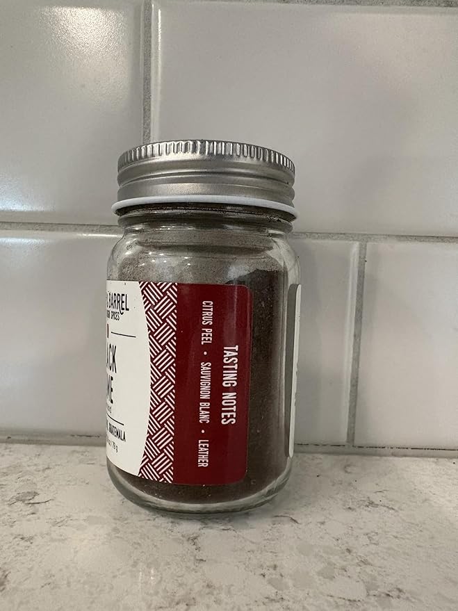 Burlap & Barrel - Ground Black Lime - Tart and Savory Great for Roasted Meats, Veggies, Stews, Kebabs - Great Alternative to Makrut Leaf in Recipies - As seen on Shark Tank - 2.8oz Glass Jar