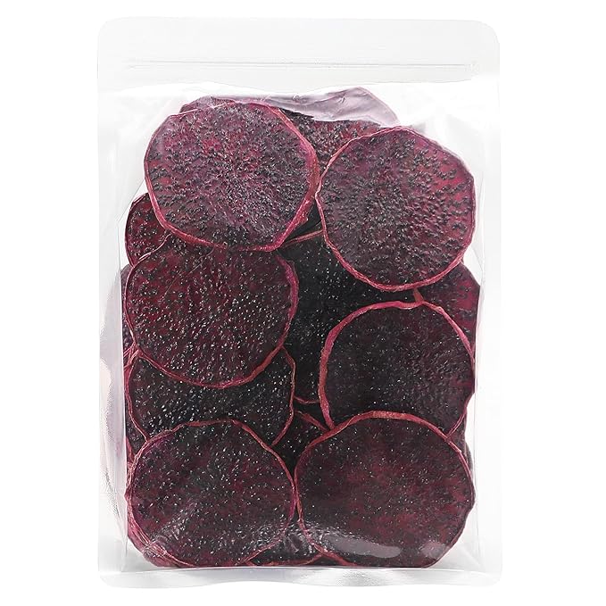 iGAOZM Dried Dragon Fruit,8.8oz/250g,Dragon Fruit Dried,No Sugar added,Soft and Chewy Bulk Dehydrated Dragon Pieces,for Cocktails,Snacks,Garnishing, Baking