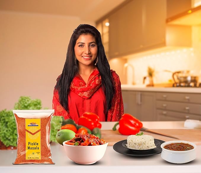Rani Pickle (Achar) Masala Indian Spice Blend 14oz (400g) ~ All Natural | Vegan | Gluten Friendly | NON-GMO | No colors | Indian Origin