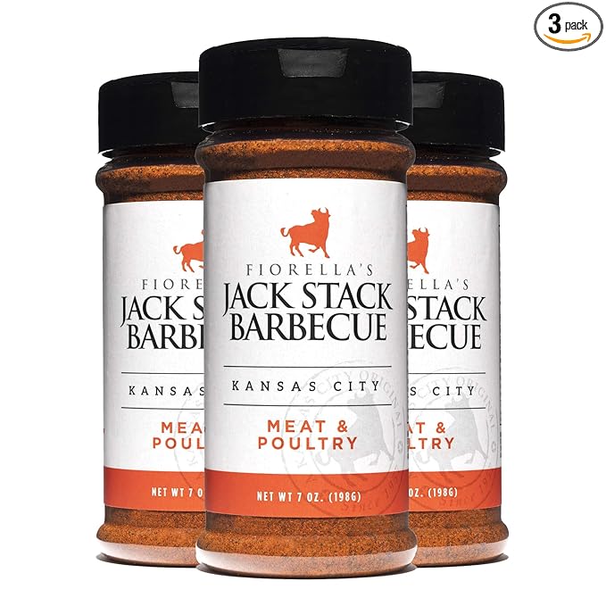 Jack Stack BBQ Meat & Poultry Rub - 3 pack