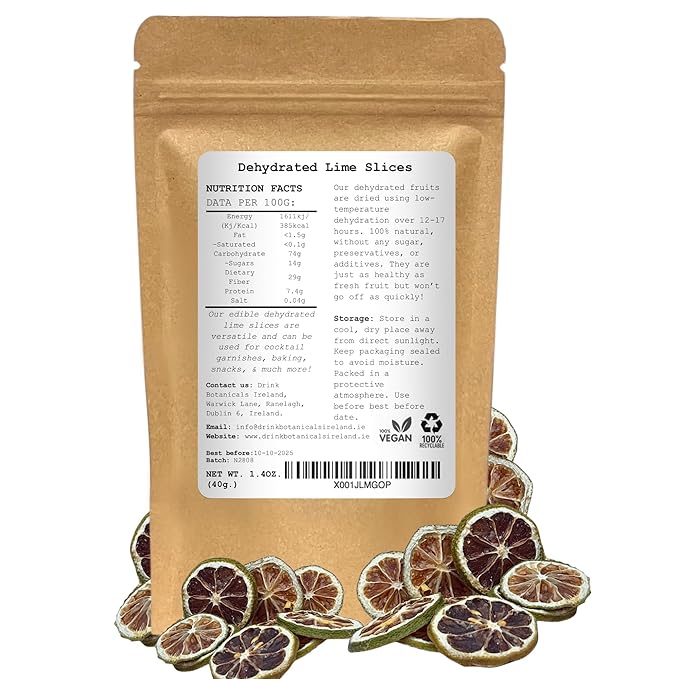 3-Pack Dehydrated Orange, Lemon, Lime Slices | 4.5 OZ | Approx 50+ Slices In Total | 100% Natural | For Cocktails, Wreath Making, Tea, Cakes, Decoration | Dried Orange For Cocktails | Drink Botanicals