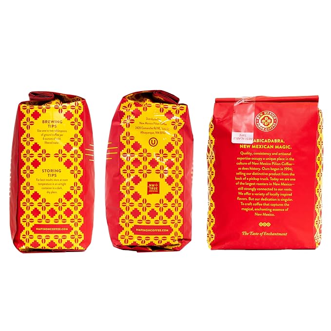 New Mexico Pi챰on Coffee Naturally Flavored Coffee (Traditional Pi챰on Ground Decaf, 2 pound)