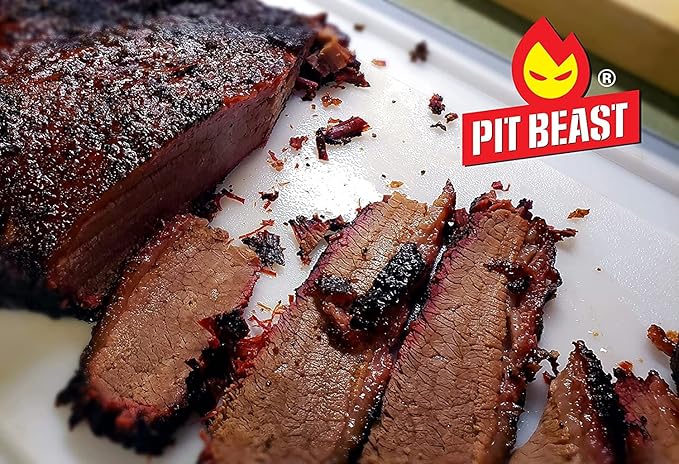 Pit Beast Coarse AF Salt and Pepper Spice Blend Dalmatian BBQ Rub | THE COARSEST SALT AND PEPPER | Steaks, Brisket, Chicken, Burgers | 14oz.