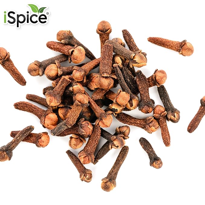 iSpice PREMIUM WHOLE CLOVES | Pure and Fresh |Essential Kitchen Herbs | 4.45oz (126g)