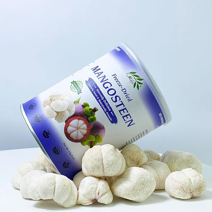 CHAVI Freeze-Dried Mangosteen | Healthy Superfood - No Added Sugars or Preservatives - Non-GMO, Vegan, Gluten-Free | Long Shelf Life | 2 Oz Cans