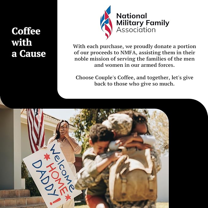 Couple's Coffee Bulk K-Cups Variety Pack | Gives Back to Military Families | Jamaican Me Crazy and Medium Dark Roast Coffee Pods | Gourmet Coffee | Compatible with K-Cup Machines & Single Serve Brewers | 60 Count