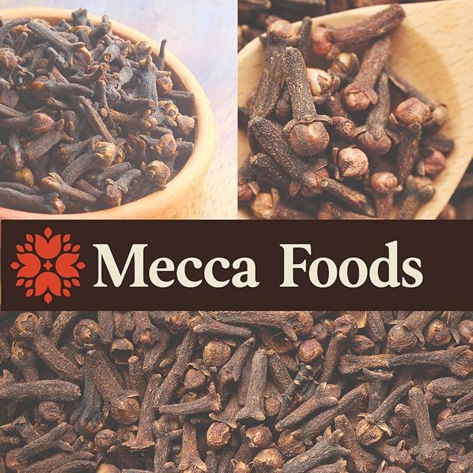 Whole Cloves 14 oz ??Premium Grade, Aromatic & Flavorful ??Resealable Bag for Freshness ??Perfect for Cooking, Baking, Pickling, Teas & DIY Home Remedies ??Bulk Spices by Mecca Foods