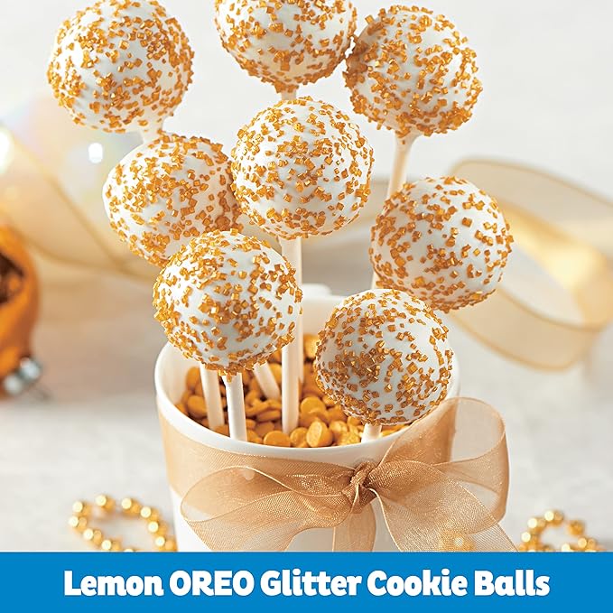 OREO Lemon Creme Sandwich Cookies, Party Size, 24.95 oz