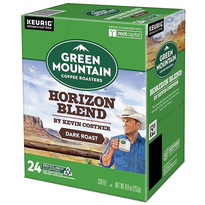 Green Mountain Coffee Roasters® Horizon Blend Coffee by Kevin Costner, Single Serve Keurig® K-Cup® Pod, 96 Count