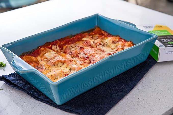 Fiber Gourmet Pasta - Light Lasagna Noodle - Low Net Carb, Fiber-Rich, Low Calorie, Healthy Pasta - Made in Italy, Kosher, Vegan, Non-GMO - 8 Oz