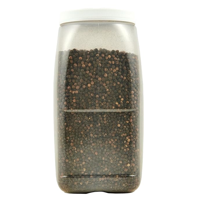 Spice Classics Whole Black Pepper, 5.75 lb - One 5.75 Pound Container of Bulk Whole Black Pepper, Perfect for Grinder Refills
