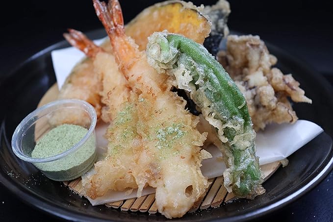 Kinijrushi Japanese Genuine WASABI SALT (3.5oz) - Gluten Free, Vegan, Wasabia Japonica, Genuine Wasabi, Wasabi Powder, Japanse Salt, Real Wasabi, Popcorn Seasoning, Margarita Salt, Umami Seasoning, Seasoned Salt, Wasabi Snacks, Tempura Salt, Gourmet Salt