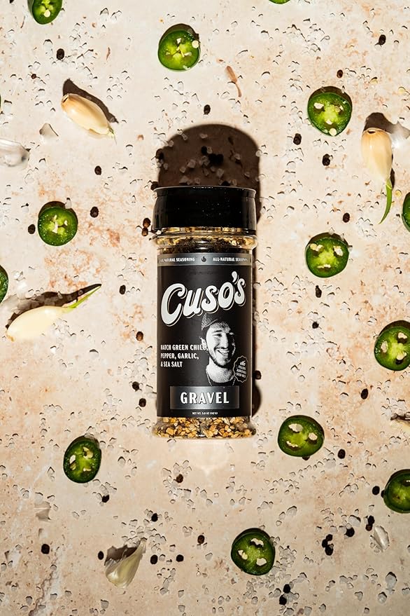 Cuso Cuts Gravel BBQ Rub - All-Purpose Rub - Spices for Steaks, Meat, & Veggies - Perfect for Burgers, Chicken, Pork, Beef, Ribs, and Pork Chops - Steak Seasoning for Grilling - 1 Count