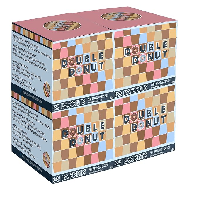 Double Donut Hot Chocolate Variety Pack 128 Ct (4 X 32 CT)
