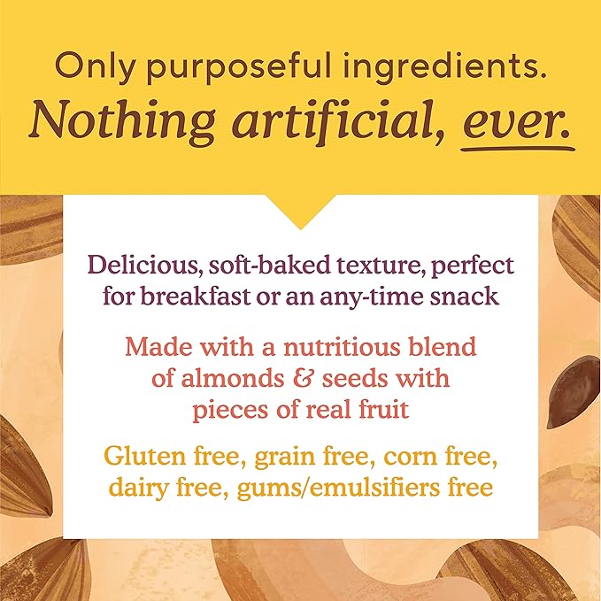 Simple Mills Almond Flour Snack Bars, Nutty Banana Bread - Gluten Free, Made with Organic Coconut Oil, Breakfast Bars, Healthy Snacks, Paleo Friendly, 6 Ounce (Pack of 3)